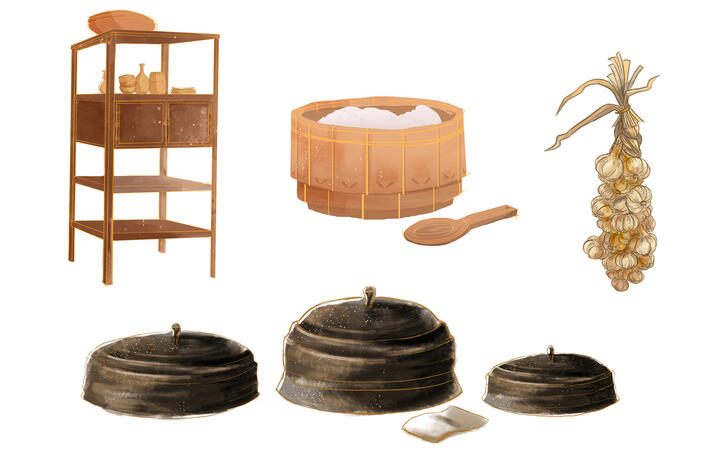 "Mother" - kitchen utensils concept "Mother" - kitchen utensils concept