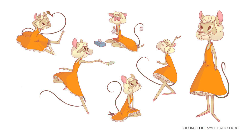 sweet geraldine poses