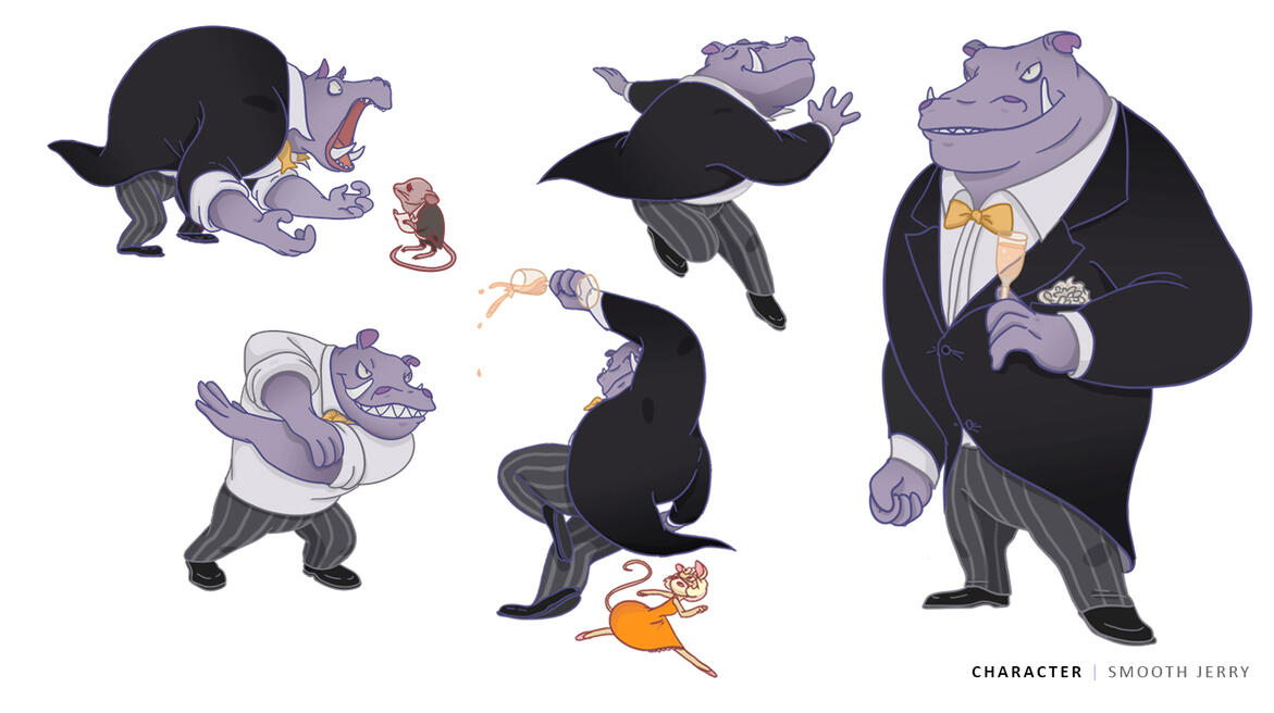 smooth jerry poses