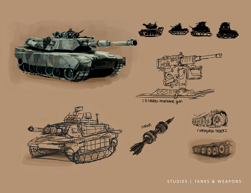 tanks and weapons